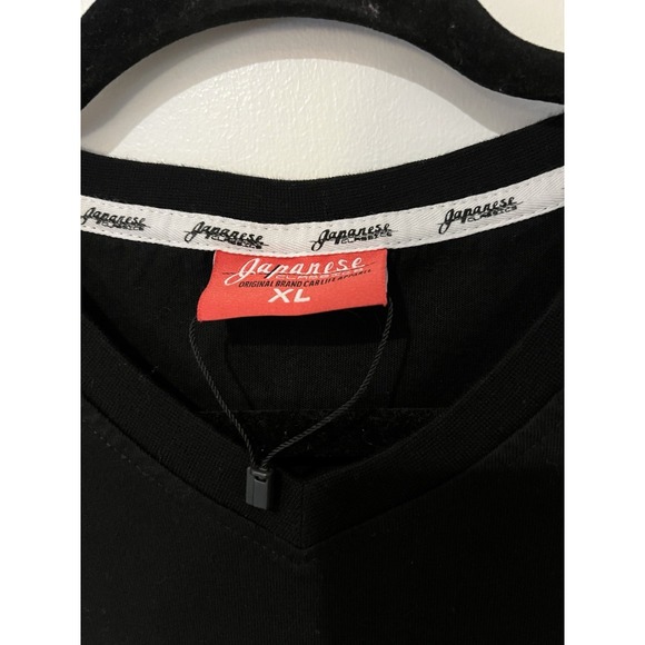 Women's Japanese Classics Brand T Shirt Cat Black Size XL NWOT - Picture 3 of 4